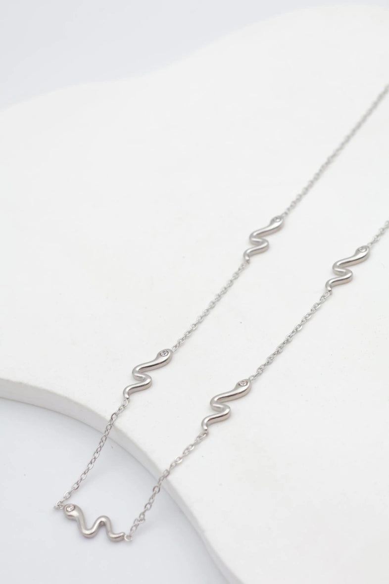 Collier en acier inoxydable - ARGENT