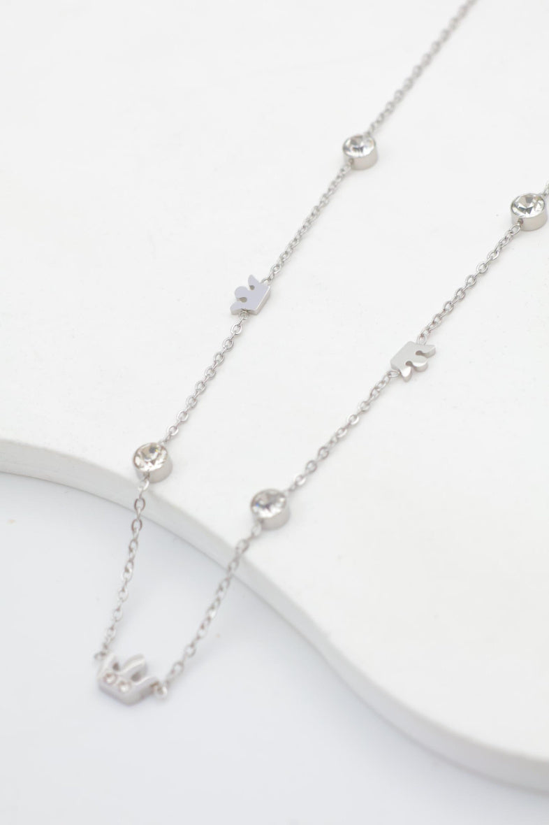Collier en acier inoxydable - ARGENT