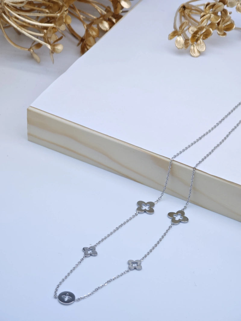 Collier en acier inoxydable - ARGENT