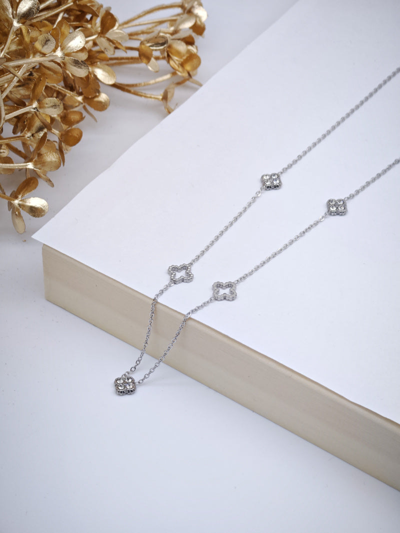 Collier en acier inoxydable - ARGENT