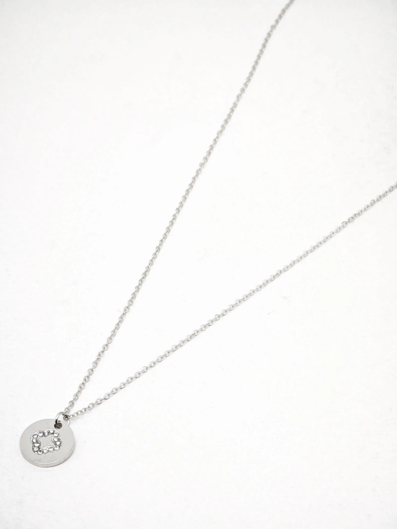 Collier en acier inoxydable - ARGENT