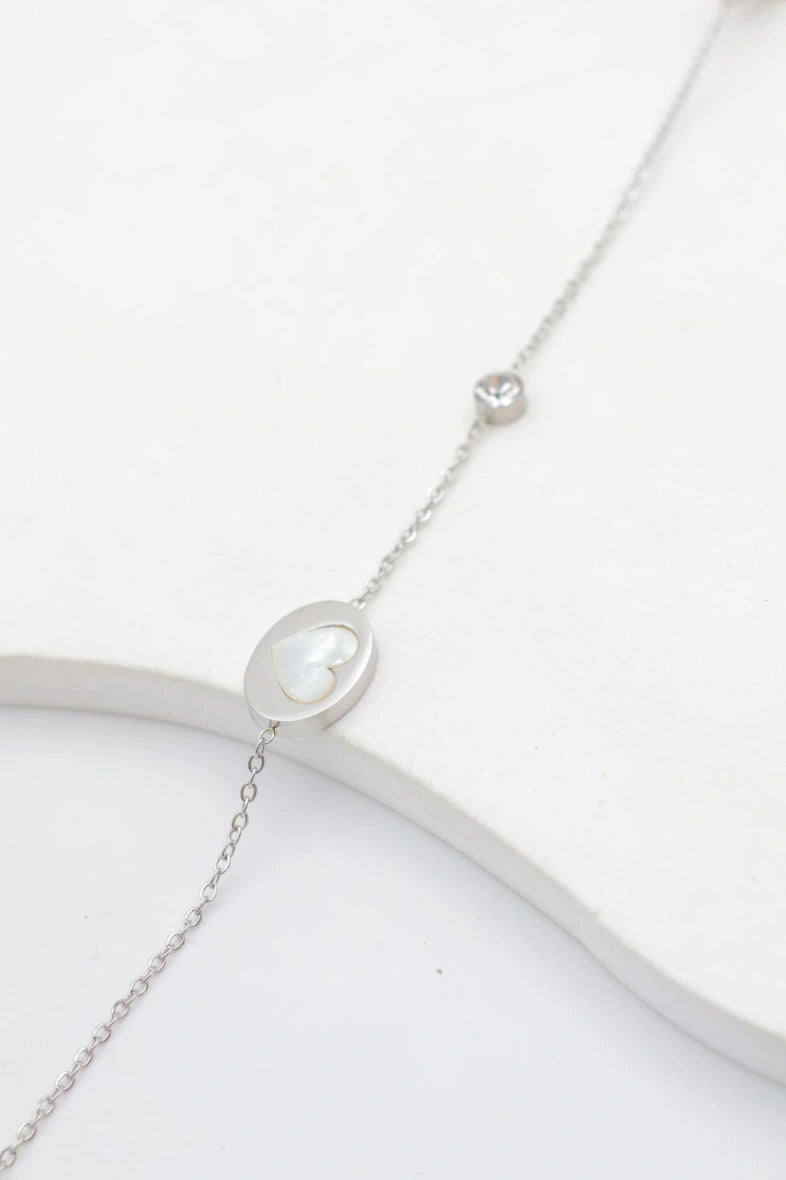 Bracelet en acier inoxydable - ARGENT