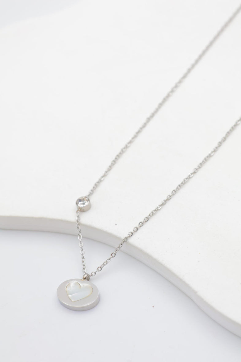 Collier en acier inoxydable - ARGENT