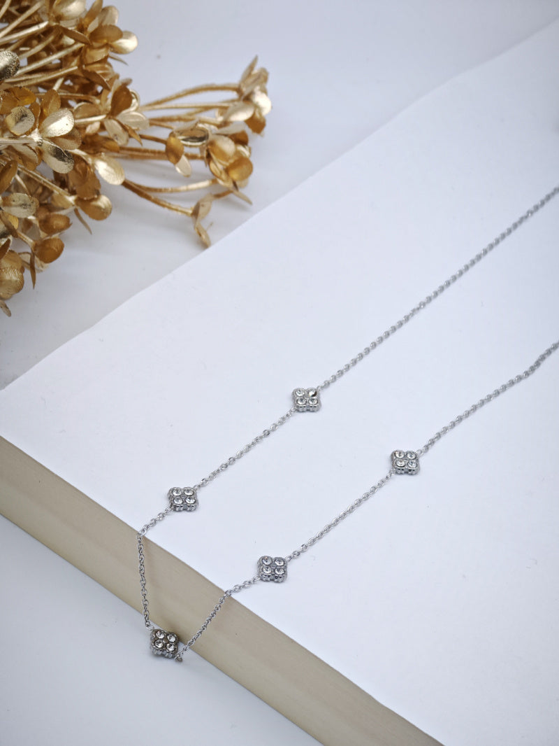 Collier en acier inoxydable - ARGENT