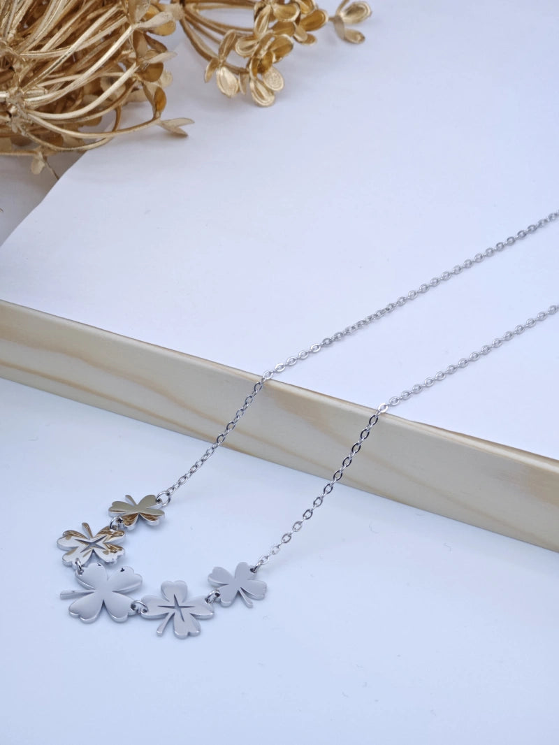 Collier en acier inoxydable - ARGENT