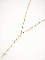Collier en acier inoxydable - MULTICOLORE