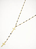Collier en acier inoxydable - NOIR