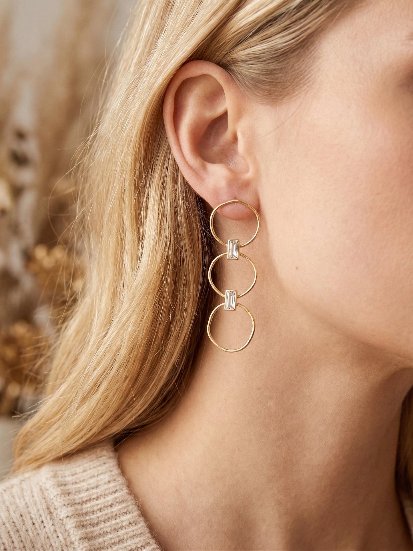 Boucles d’oreilles en acier inoxydable