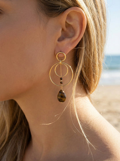 Boucles d’oreilles en acier inoxydable