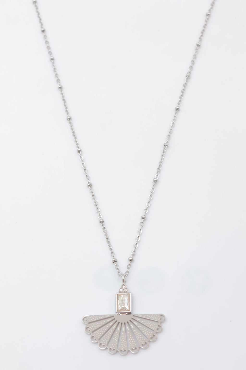Collier en acier inoxydable - ARGENT