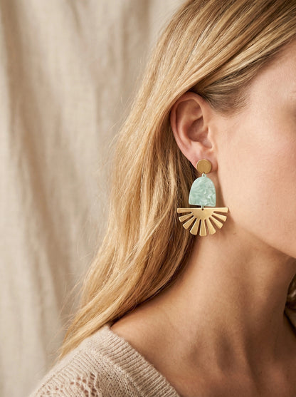 Boucles d’oreilles en acier inoxydable
