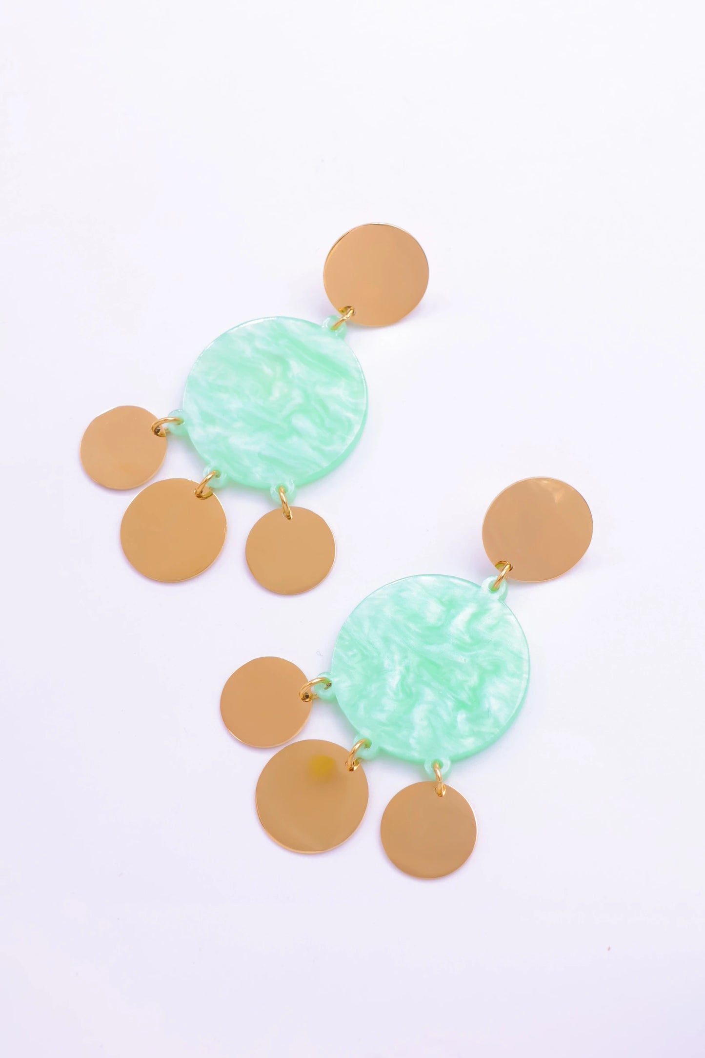 Boucles d’oreilles en acier inoxydable