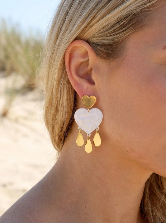 Boucles d’oreilles en acier inoxydable