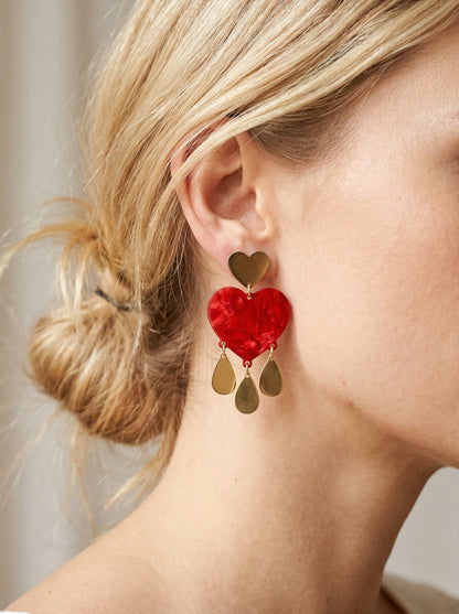 Boucles d’oreilles en acier inoxydable