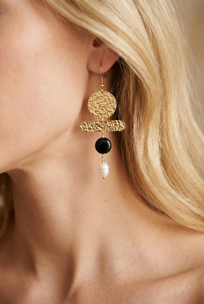 Boucles d’oreilles en acier inoxydable