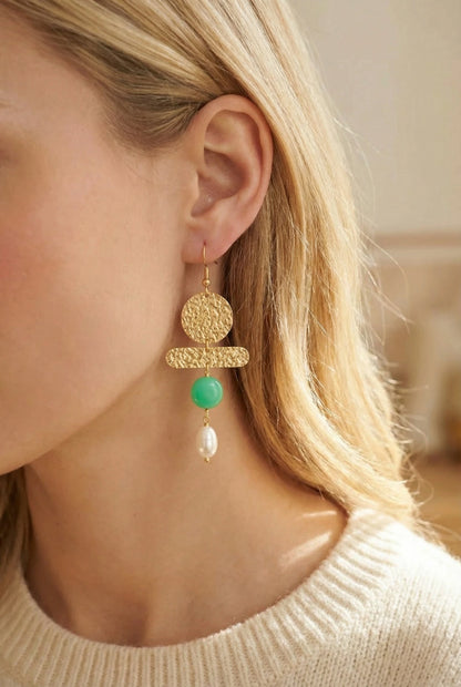 Boucles d’oreilles en acier inoxydable