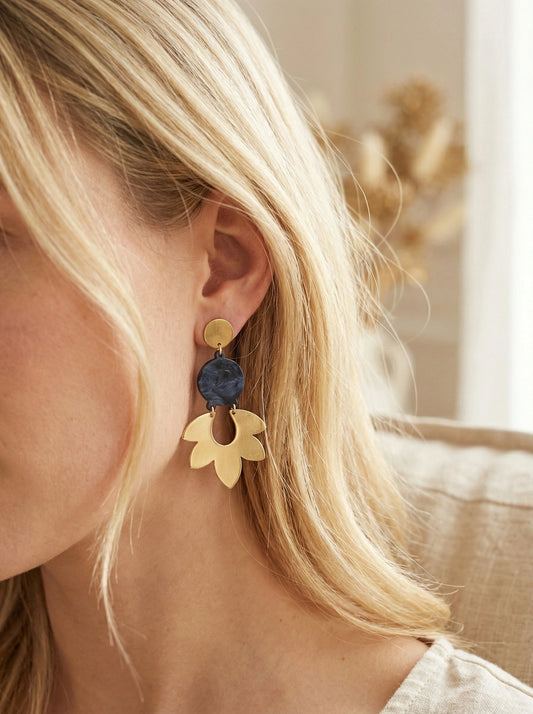 Boucles d’oreilles en acier inoxydable