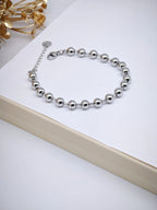 Bracelet en acier inoxydable - ARGENT