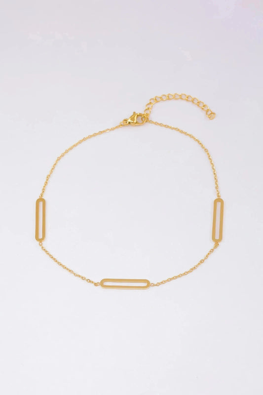 Chaînes de cheville en acier inoxydable
