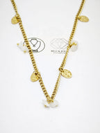 Collier en acier inoxydable - BLANC