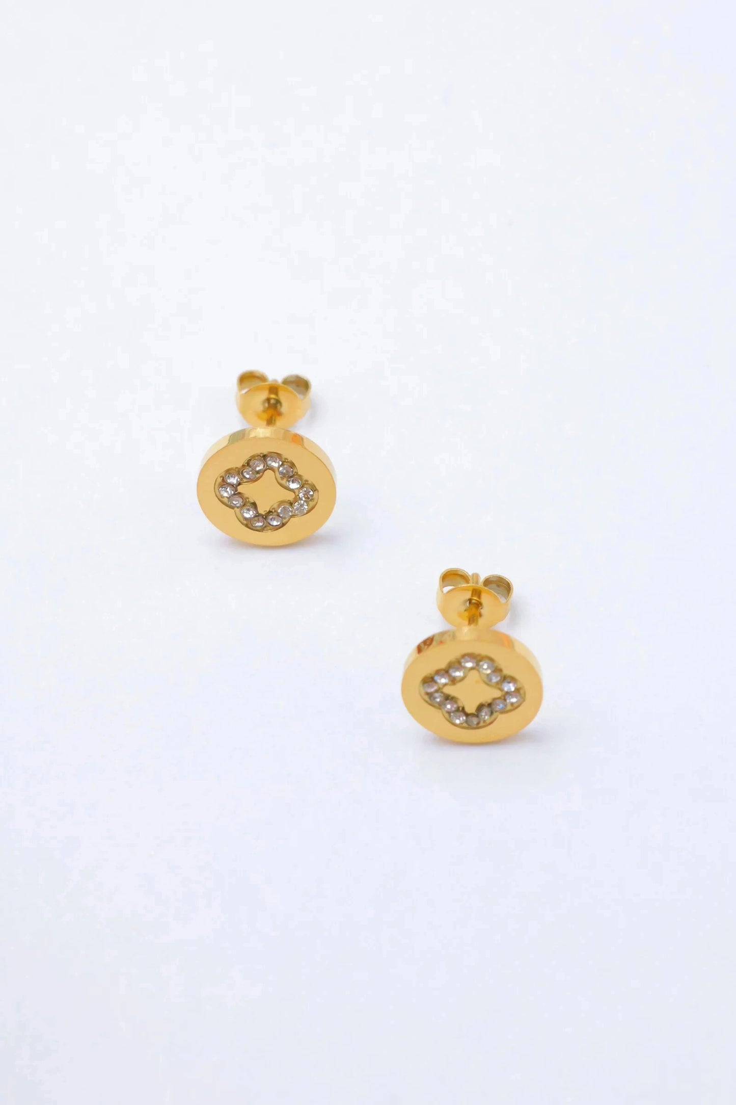 Boucles d’oreilles en acier inoxydable
