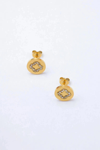 Boucles d’oreilles en acier inoxydable