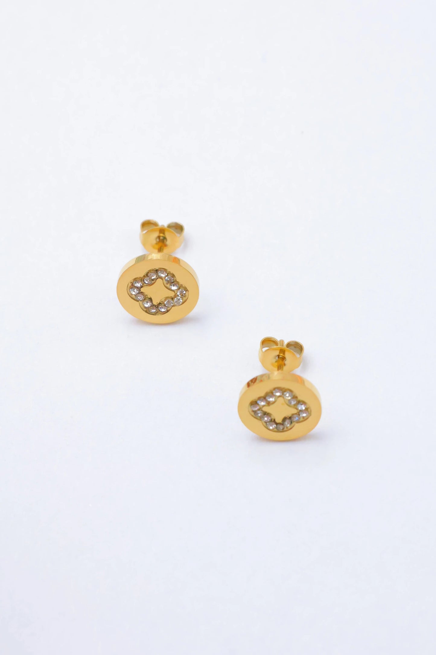 Boucles d’oreilles en acier inoxydable