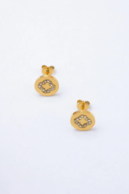 Boucles d’oreilles en acier inoxydable