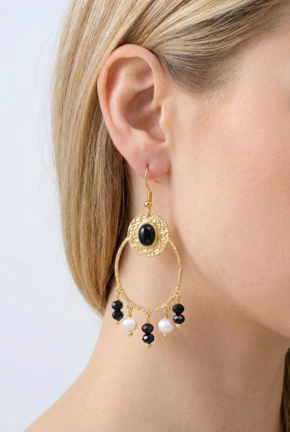 Boucles d’oreilles en acier inoxydable