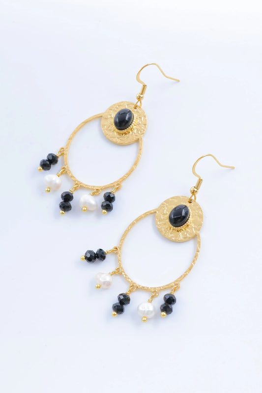 Boucles d’oreilles en acier inoxydable