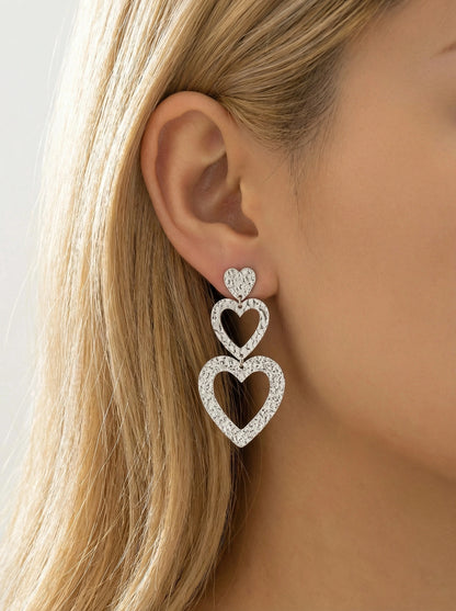 Boucles d’oreilles en acier inoxydable