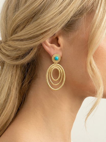 Boucles d’oreilles en acier inoxydable