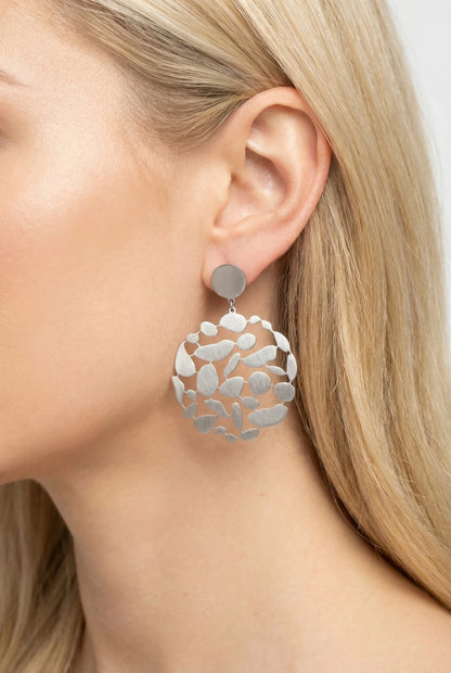 Boucles d’oreilles en acier inoxydable