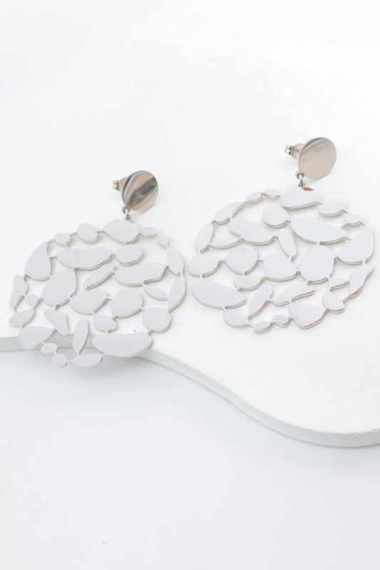 Boucles d’oreilles en acier inoxydable