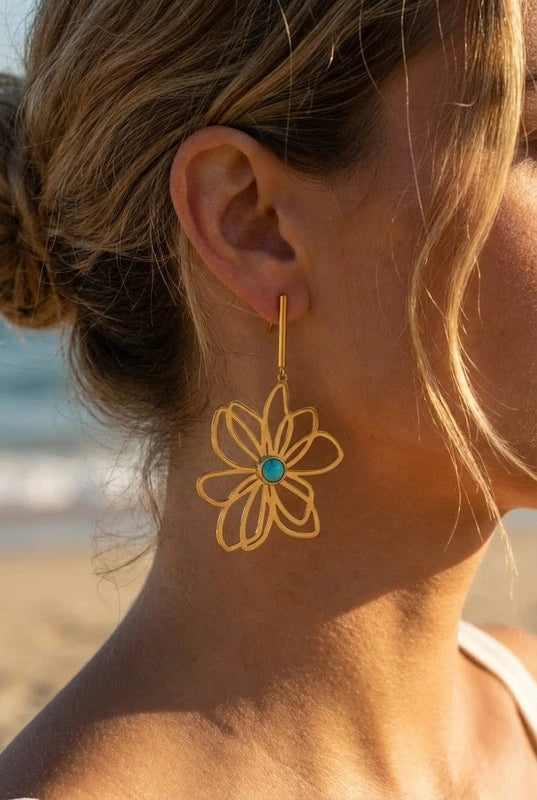 Boucles d’oreilles en acier inoxydable