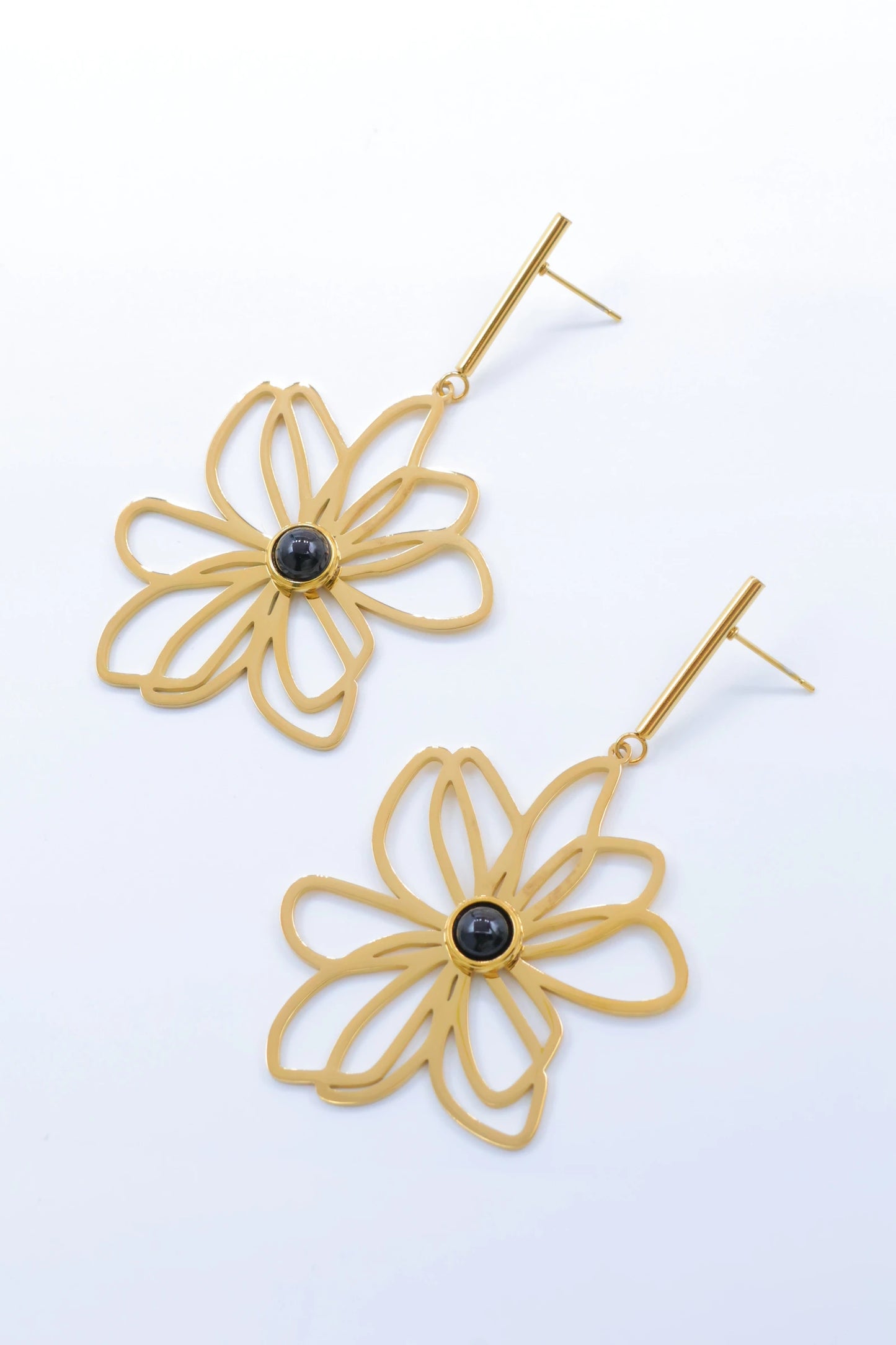 Boucles d’oreilles en acier inoxydable