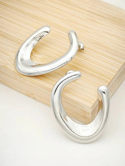 Boucles d’oreilles en acier inoxydable