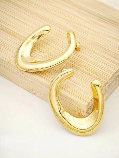 Boucles d’oreilles en acier inoxydable