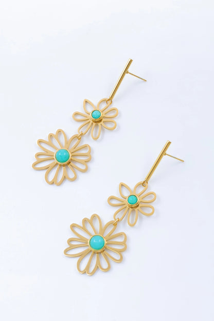 Boucles d’oreilles en acier inoxydable