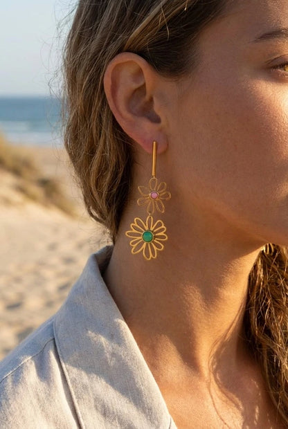 Boucles d’oreilles en acier inoxydable