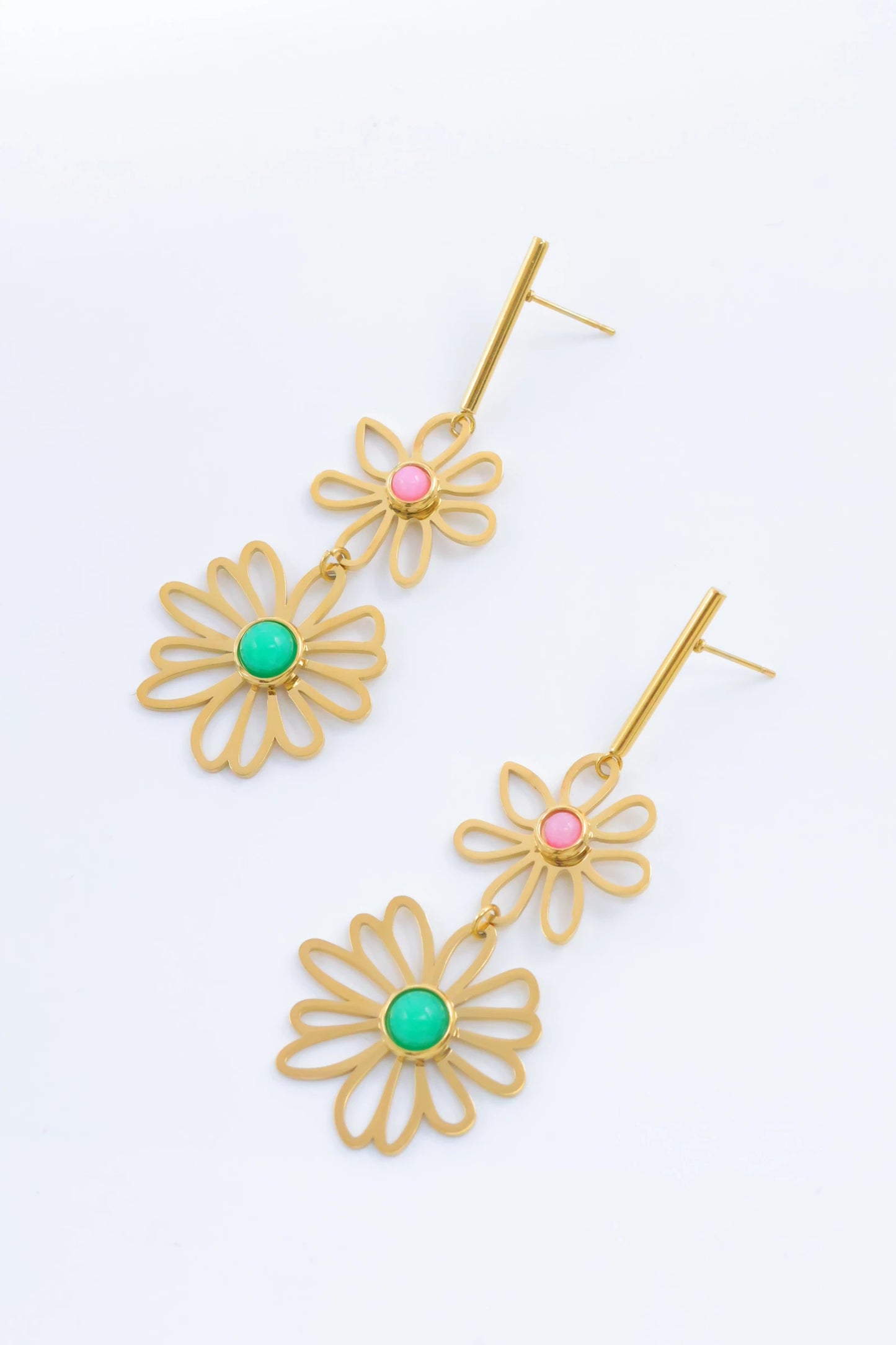 Boucles d’oreilles en acier inoxydable