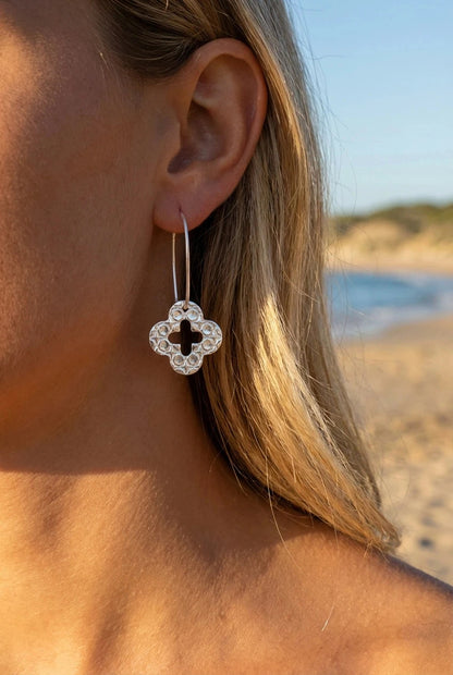 Boucles d’oreilles en acier inoxydable