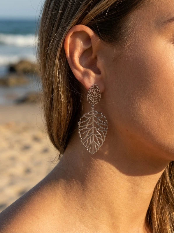 Boucles d’oreilles en acier inoxydable
