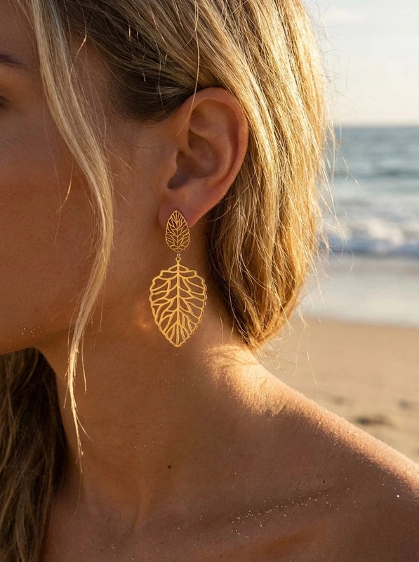 Boucles d’oreilles en acier inoxydable