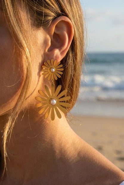 Boucles d’oreilles en acier inoxydable