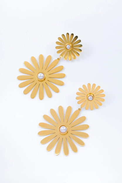 Boucles d’oreilles en acier inoxydable