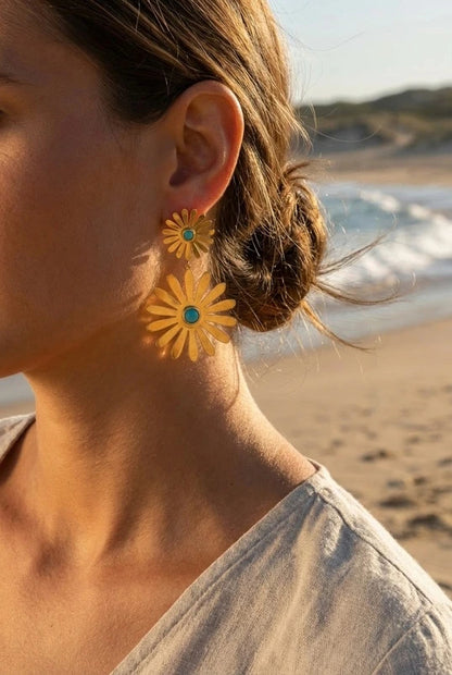 Boucles d’oreilles en acier inoxydable