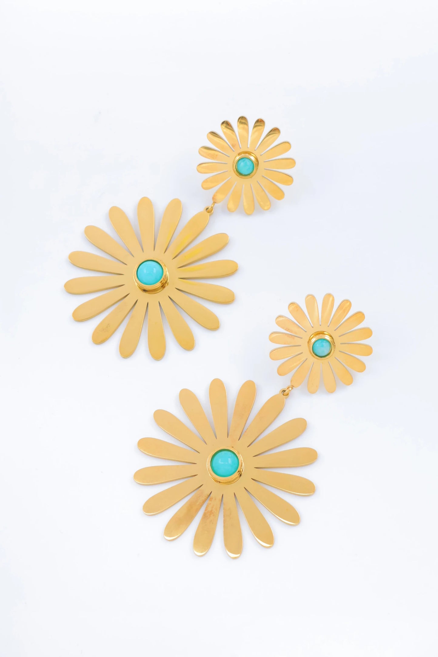 Boucles d’oreilles en acier inoxydable