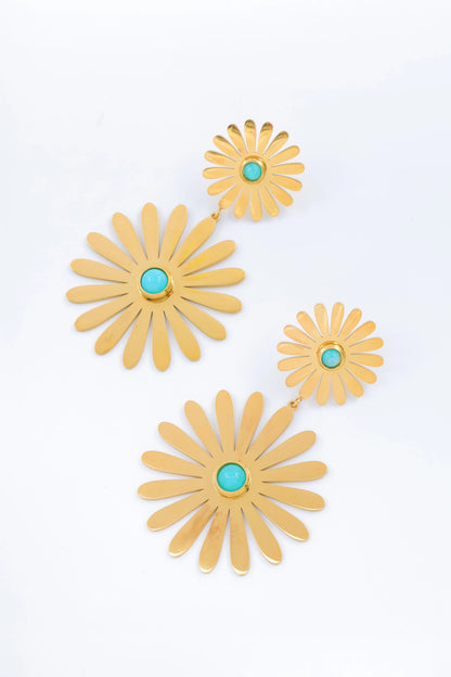 Boucles d’oreilles en acier inoxydable