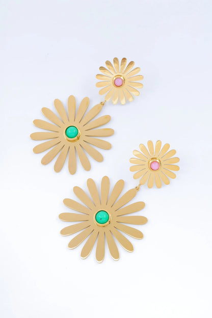 Boucles d’oreilles en acier inoxydable